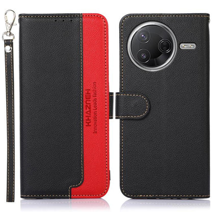 KHAZNEH Litchi Texture Leather RFID Phone Case, For Redmi A7 Pro 171mm/Poco C85x 5G Global, For Redmi Turbo 5 Max / Poco X8 Pro Max, For Redmi Turbo 5 5G / Poco X8 Pro 5G, For Redmi Note 15 Pro+ 5G Global 163.3mm, For Redmi Note 15 5G Global 164mm     ...