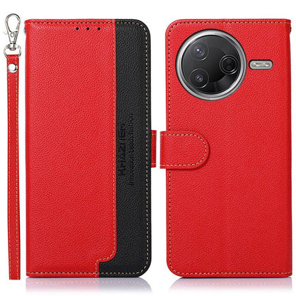 KHAZNEH Litchi Texture Leather RFID Phone Case, For Redmi A7 Pro 171mm/Poco C85x 5G Global, For Redmi Turbo 5 Max / Poco X8 Pro Max, For Redmi Turbo 5 5G / Poco X8 Pro 5G, For Redmi Note 15 Pro+ 5G Global 163.3mm, For Redmi Note 15 5G Global 164mm     ...