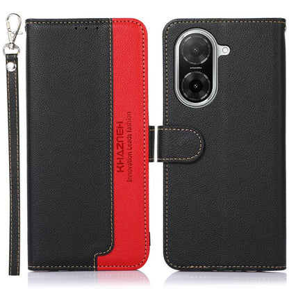 KHAZNEH Litchi Texture Leather RFID Phone Case, For Redmi A7 Pro 171mm/Poco C85x 5G Global, For Redmi Turbo 5 Max / Poco X8 Pro Max, For Redmi Turbo 5 5G / Poco X8 Pro 5G, For Redmi Note 15 Pro+ 5G Global 163.3mm, For Redmi Note 15 5G Global 164mm     ...