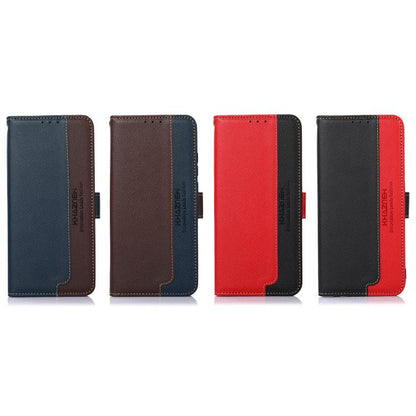 KHAZNEH Litchi Texture Leather RFID Phone Case, For Redmi A7 Pro 171mm/Poco C85x 5G Global, For Redmi Turbo 5 Max / Poco X8 Pro Max, For Redmi Turbo 5 5G / Poco X8 Pro 5G, For Redmi Note 15 Pro+ 5G Global 163.3mm, For Redmi Note 15 5G Global 164mm     ...