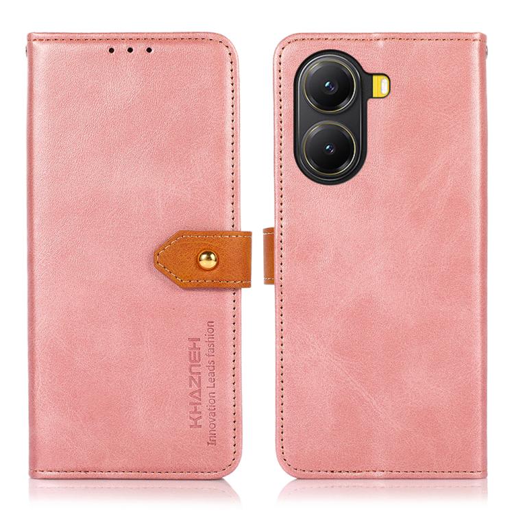 KHAZNEH Cowhide Texture Flip Leather Phone Case, For Redmi Note 14 4G 164.84mm, For Redmi Turbo 4 Pro, For Xiaomi Redmi Turbo 4, For Redmi 14 4G, For Xiaomi Redmi 13 4G