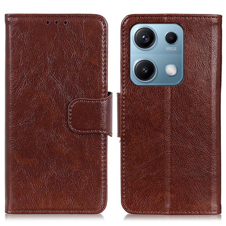 Nappa Texture Horizontal Flip Leather Phone Case, For Redmi Note 17 4G Global 169.7mm, For Redmi Note 17 Pro+ 5G Global 163.4mm, For Redmi Note 17 Pro 5G Global 163.5mm, For Redmi K100 Pro Max/Poco F9 Ultra 5G, For Redmi K100 Pro 5G/Poco F9 Pro 5G     ...