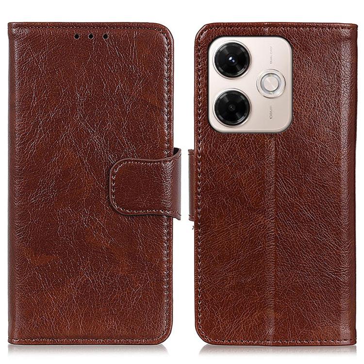 Nappa Texture Horizontal Flip Leather Phone Case, For Redmi Note 17 4G Global 169.7mm, For Redmi Note 17 Pro+ 5G Global 163.4mm, For Redmi Note 17 Pro 5G Global 163.5mm, For Redmi K100 Pro Max/Poco F9 Ultra 5G, For Redmi K100 Pro 5G/Poco F9 Pro 5G     ...