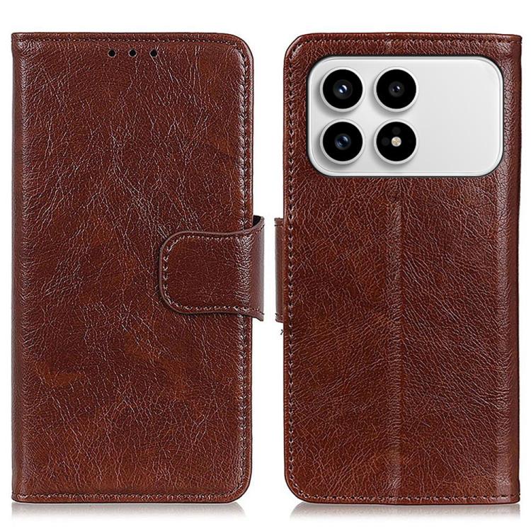 Nappa Texture Horizontal Flip Leather Phone Case, For Redmi Note 17 4G Global 169.7mm, For Redmi Note 17 Pro+ 5G Global 163.4mm, For Redmi Note 17 Pro 5G Global 163.5mm, For Redmi K100 Pro Max/Poco F9 Ultra 5G, For Redmi K100 Pro 5G/Poco F9 Pro 5G     ...