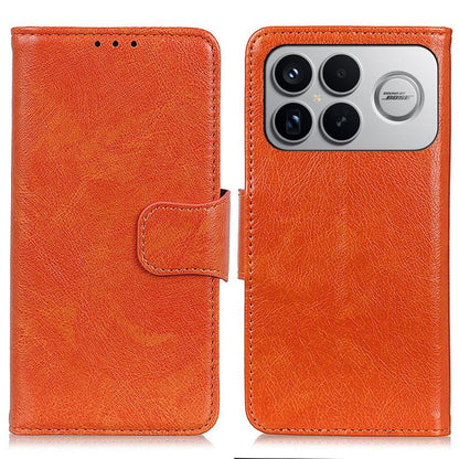 Nappa Texture Horizontal Flip Leather Phone Case, For Redmi Note 17 4G Global 169.7mm, For Redmi Note 17 Pro+ 5G Global 163.4mm, For Redmi Note 17 Pro 5G Global 163.5mm, For Redmi K100 Pro Max/Poco F9 Ultra 5G, For Redmi K100 Pro 5G/Poco F9 Pro 5G     ...