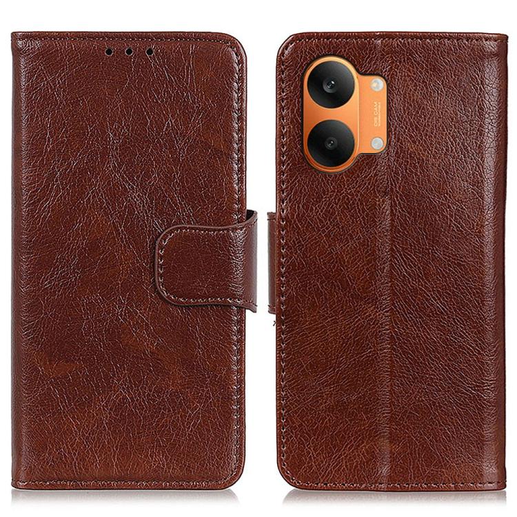 Nappa Texture Horizontal Flip Leather Phone Case, For Redmi Note 17 4G Global 169.7mm, For Redmi Note 17 Pro+ 5G Global 163.4mm, For Redmi Note 17 Pro 5G Global 163.5mm, For Redmi K100 Pro Max/Poco F9 Ultra 5G, For Redmi K100 Pro 5G/Poco F9 Pro 5G     ...