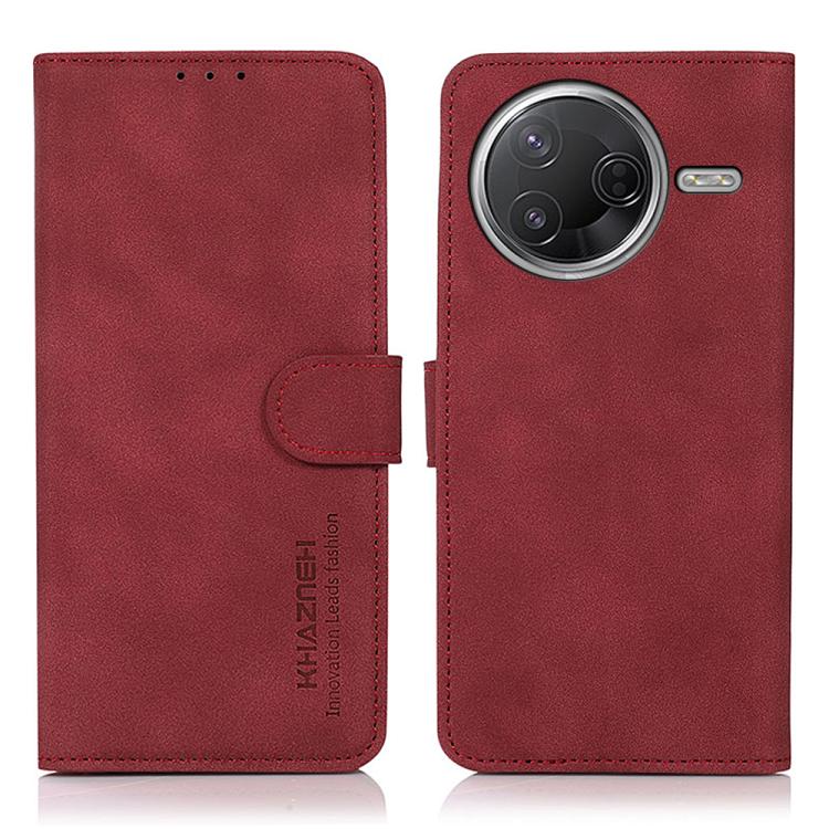 KHAZNEH Matte Texture Leather Phone Case, For Redmi Note 17 Pro+ 5G Global 163.4mm, For Redmi Note 17 Pro 5G Global 163.5mm, For Redmi Note 17 4G Global 169.7mm, For Redmi K100 Pro Max/Poco F9 Ultra 5G, For Redmi K100 Pro 5G/Poco F9 Pro 5G             ...