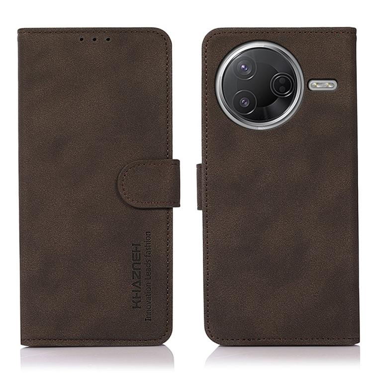 KHAZNEH Matte Texture Leather Phone Case, For Redmi Note 17 Pro+ 5G Global 163.4mm, For Redmi Note 17 Pro 5G Global 163.5mm, For Redmi Note 17 4G Global 169.7mm, For Redmi K100 Pro Max/Poco F9 Ultra 5G, For Redmi K100 Pro 5G/Poco F9 Pro 5G             ...