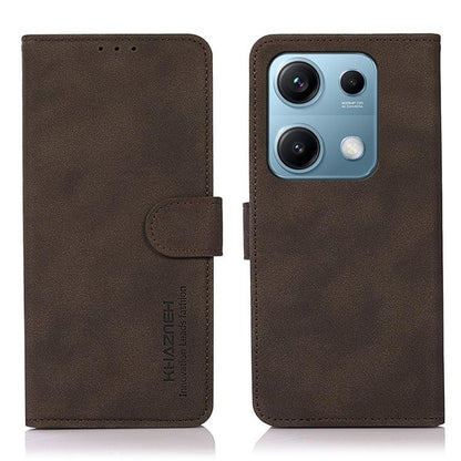 KHAZNEH Matte Texture Leather Phone Case, For Redmi Note 17 Pro+ 5G Global 163.4mm, For Redmi Note 17 Pro 5G Global 163.5mm, For Redmi Note 17 4G Global 169.7mm, For Redmi K100 Pro Max/Poco F9 Ultra 5G, For Redmi K100 Pro 5G/Poco F9 Pro 5G             ...