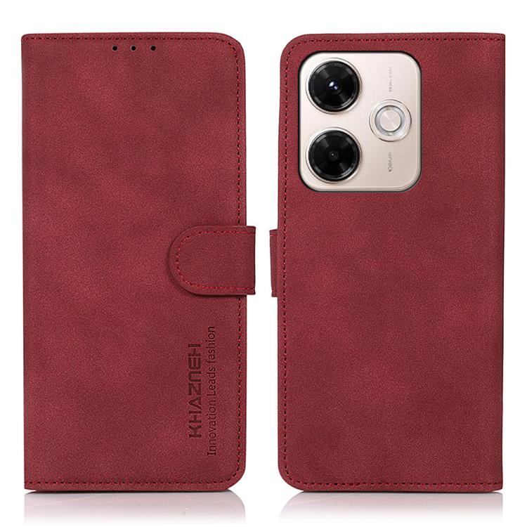 KHAZNEH Matte Texture Leather Phone Case, For Redmi Note 17 Pro+ 5G Global 163.4mm, For Redmi Note 17 Pro 5G Global 163.5mm, For Redmi Note 17 4G Global 169.7mm, For Redmi K100 Pro Max/Poco F9 Ultra 5G, For Redmi K100 Pro 5G/Poco F9 Pro 5G             ...