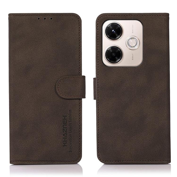 KHAZNEH Matte Texture Leather Phone Case, For Redmi Note 17 Pro+ 5G Global 163.4mm, For Redmi Note 17 Pro 5G Global 163.5mm, For Redmi Note 17 4G Global 169.7mm, For Redmi K100 Pro Max/Poco F9 Ultra 5G, For Redmi K100 Pro 5G/Poco F9 Pro 5G             ...