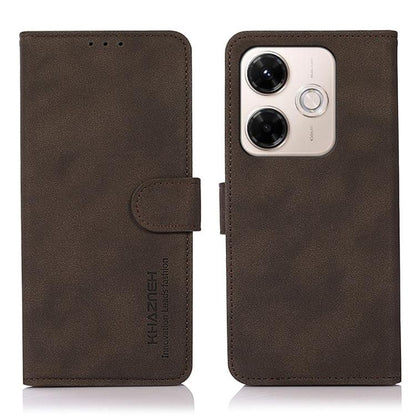 KHAZNEH Matte Texture Leather Phone Case, For Redmi Note 17 Pro+ 5G Global 163.4mm, For Redmi Note 17 Pro 5G Global 163.5mm, For Redmi Note 17 4G Global 169.7mm, For Redmi K100 Pro Max/Poco F9 Ultra 5G, For Redmi K100 Pro 5G/Poco F9 Pro 5G             ...