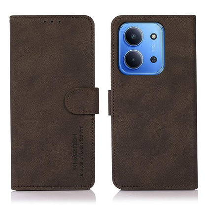 KHAZNEH Matte Texture Leather Phone Case, For Redmi Note 17 Pro+ 5G Global 163.4mm, For Redmi Note 17 Pro 5G Global 163.5mm, For Redmi Note 17 4G Global 169.7mm, For Redmi K100 Pro Max/Poco F9 Ultra 5G, For Redmi K100 Pro 5G/Poco F9 Pro 5G             ...