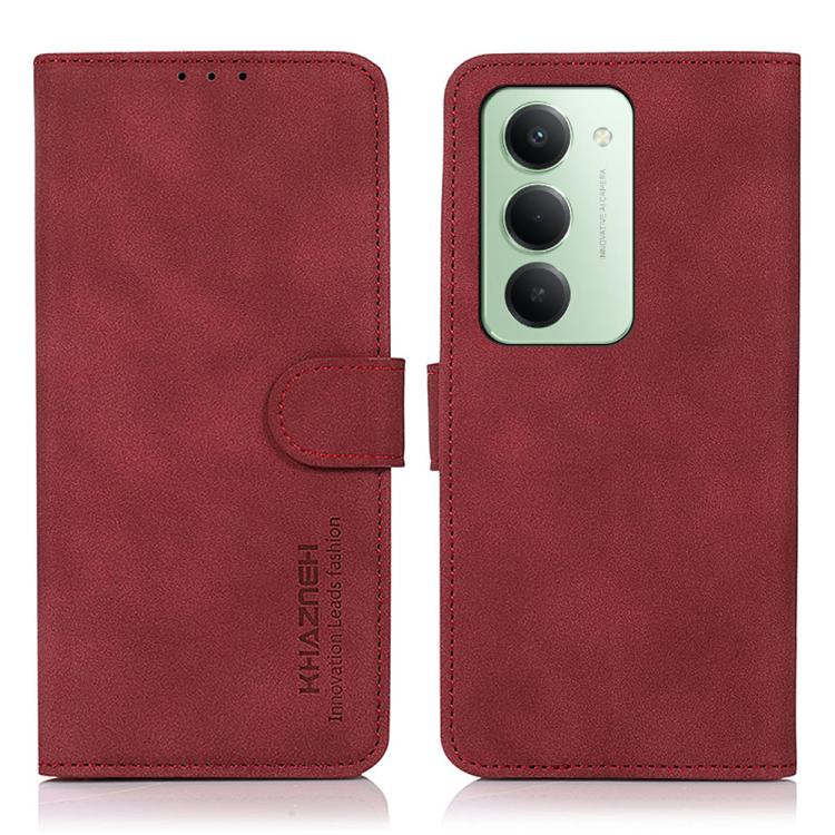 KHAZNEH Matte Texture Leather Phone Case, For Redmi Note 17 Pro+ 5G Global 163.4mm, For Redmi Note 17 Pro 5G Global 163.5mm, For Redmi Note 17 4G Global 169.7mm, For Redmi K100 Pro Max/Poco F9 Ultra 5G, For Redmi K100 Pro 5G/Poco F9 Pro 5G             ...