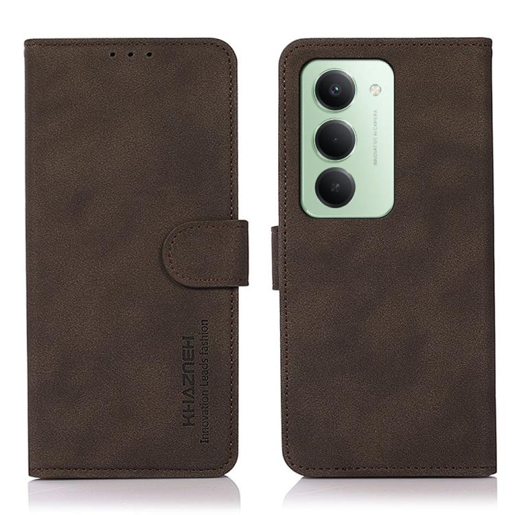 KHAZNEH Matte Texture Leather Phone Case, For Redmi Note 17 Pro+ 5G Global 163.4mm, For Redmi Note 17 Pro 5G Global 163.5mm, For Redmi Note 17 4G Global 169.7mm, For Redmi K100 Pro Max/Poco F9 Ultra 5G, For Redmi K100 Pro 5G/Poco F9 Pro 5G             ...