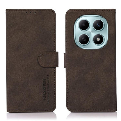 KHAZNEH Matte Texture Leather Phone Case, For Redmi Note 17 Pro+ 5G Global 163.4mm, For Redmi Note 17 Pro 5G Global 163.5mm, For Redmi Note 17 4G Global 169.7mm, For Redmi K100 Pro Max/Poco F9 Ultra 5G, For Redmi K100 Pro 5G/Poco F9 Pro 5G             ...