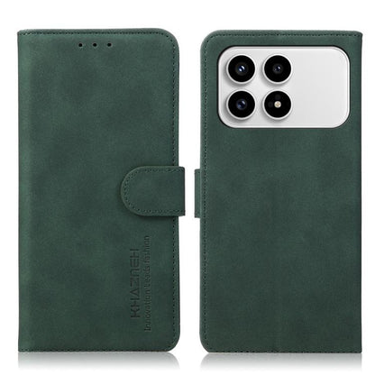 KHAZNEH Matte Texture Leather Phone Case, For Redmi Note 17 Pro+ 5G Global 163.4mm, For Redmi Note 17 Pro 5G Global 163.5mm, For Redmi Note 17 4G Global 169.7mm, For Redmi K100 Pro Max/Poco F9 Ultra 5G, For Redmi K100 Pro 5G/Poco F9 Pro 5G             ...