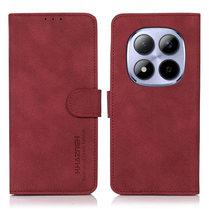 KHAZNEH Matte Texture Leather Phone Case, For Redmi Note 17 Pro+ 5G Global 163.4mm, For Redmi Note 17 Pro 5G Global 163.5mm, For Redmi Note 17 4G Global 169.7mm, For Redmi K100 Pro Max/Poco F9 Ultra 5G, For Redmi K100 Pro 5G/Poco F9 Pro 5G             ...
