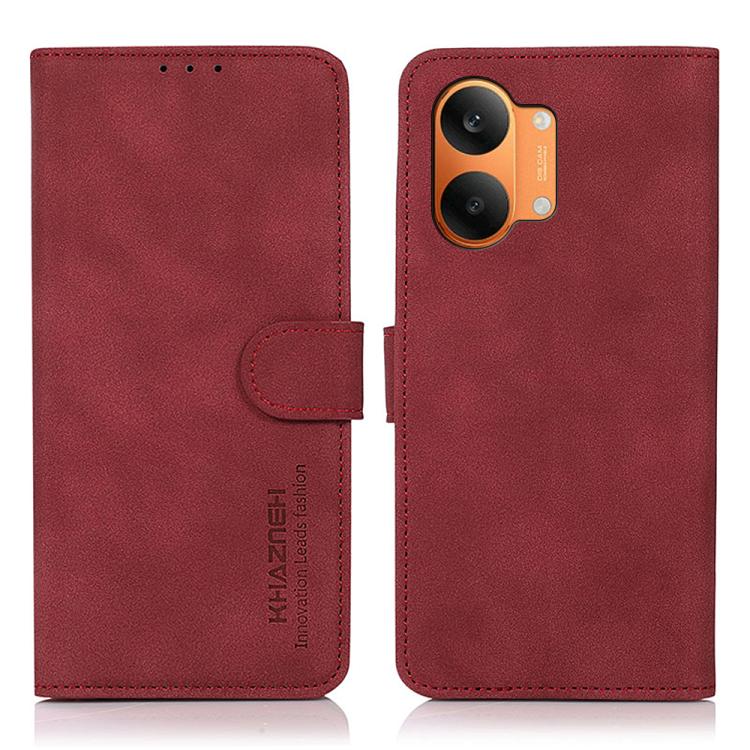 KHAZNEH Matte Texture Leather Phone Case, For Redmi Note 17 Pro+ 5G Global 163.4mm, For Redmi Note 17 Pro 5G Global 163.5mm, For Redmi Note 17 4G Global 169.7mm, For Redmi K100 Pro Max/Poco F9 Ultra 5G, For Redmi K100 Pro 5G/Poco F9 Pro 5G             ...
