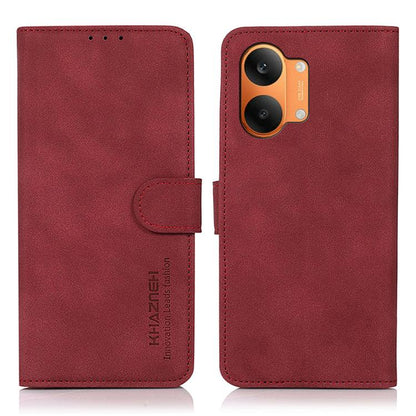 KHAZNEH Matte Texture Leather Phone Case, For Redmi Note 17 Pro+ 5G Global 163.4mm, For Redmi Note 17 Pro 5G Global 163.5mm, For Redmi Note 17 4G Global 169.7mm, For Redmi K100 Pro Max/Poco F9 Ultra 5G, For Redmi K100 Pro 5G/Poco F9 Pro 5G             ...