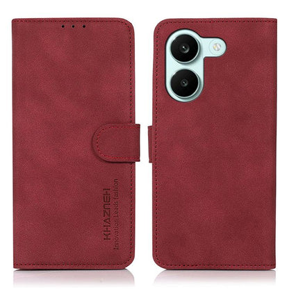 KHAZNEH Matte Texture Leather Phone Case, For Redmi Note 17 Pro+ 5G Global 163.4mm, For Redmi Note 17 Pro 5G Global 163.5mm, For Redmi Note 17 4G Global 169.7mm, For Redmi K100 Pro Max/Poco F9 Ultra 5G, For Redmi K100 Pro 5G/Poco F9 Pro 5G             ...