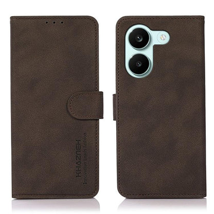 KHAZNEH Matte Texture Leather Phone Case, For Redmi Note 17 Pro+ 5G Global 163.4mm, For Redmi Note 17 Pro 5G Global 163.5mm, For Redmi Note 17 4G Global 169.7mm, For Redmi K100 Pro Max/Poco F9 Ultra 5G, For Redmi K100 Pro 5G/Poco F9 Pro 5G             ...