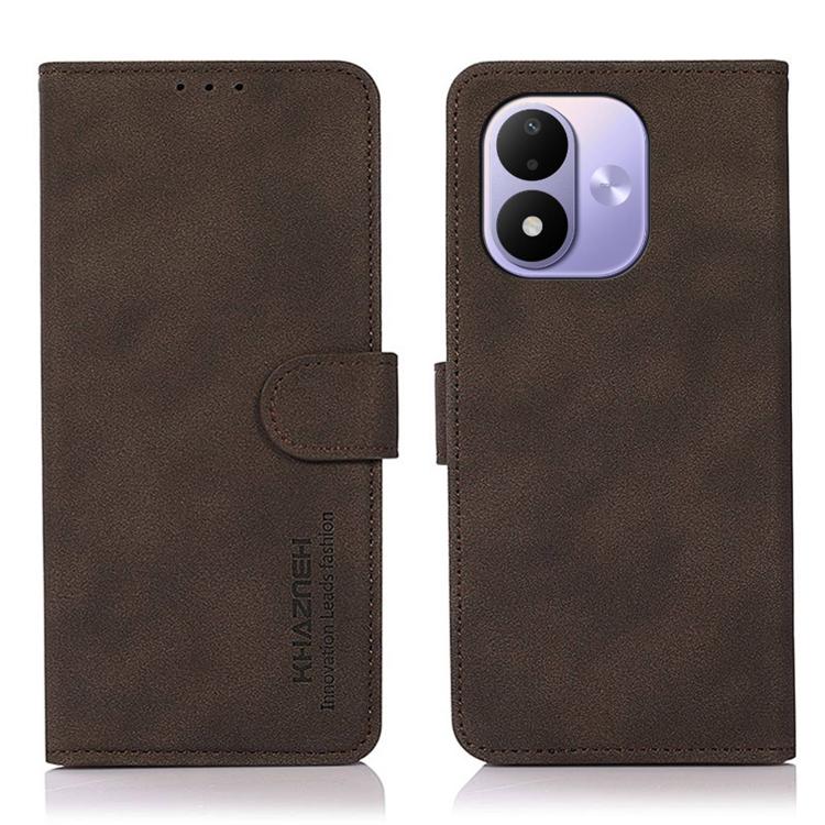 KHAZNEH Matte Texture Leather Phone Case, For Redmi Note 17 Pro+ 5G Global 163.4mm, For Redmi Note 17 Pro 5G Global 163.5mm, For Redmi Note 17 4G Global 169.7mm, For Redmi K100 Pro Max/Poco F9 Ultra 5G, For Redmi K100 Pro 5G/Poco F9 Pro 5G             ...