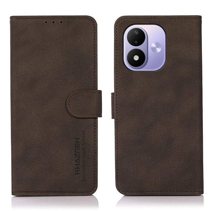KHAZNEH Matte Texture Leather Phone Case, For Redmi Note 17 Pro+ 5G Global 163.4mm, For Redmi Note 17 Pro 5G Global 163.5mm, For Redmi Note 17 4G Global 169.7mm, For Redmi K100 Pro Max/Poco F9 Ultra 5G, For Redmi K100 Pro 5G/Poco F9 Pro 5G             ...