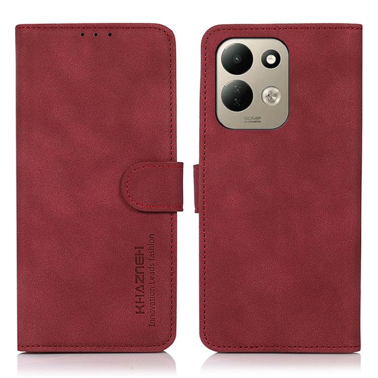 KHAZNEH Matte Texture Leather Phone Case, For Redmi Note 17 Pro+ 5G Global 163.4mm, For Redmi Note 17 Pro 5G Global 163.5mm, For Redmi Note 17 4G Global 169.7mm, For Redmi K100 Pro Max/Poco F9 Ultra 5G, For Redmi K100 Pro 5G/Poco F9 Pro 5G             ...
