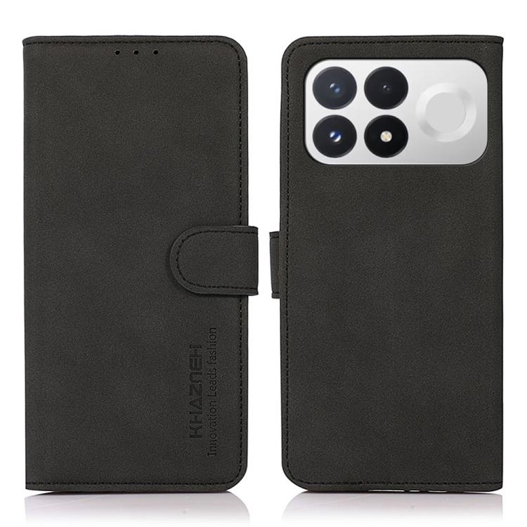 KHAZNEH Matte Texture Leather Phone Case, For Redmi Note 17 Pro+ 5G Global 163.4mm, For Redmi Note 17 Pro 5G Global 163.5mm, For Redmi Note 17 4G Global 169.7mm, For Redmi K100 Pro Max/Poco F9 Ultra 5G, For Redmi K100 Pro 5G/Poco F9 Pro 5G             ...