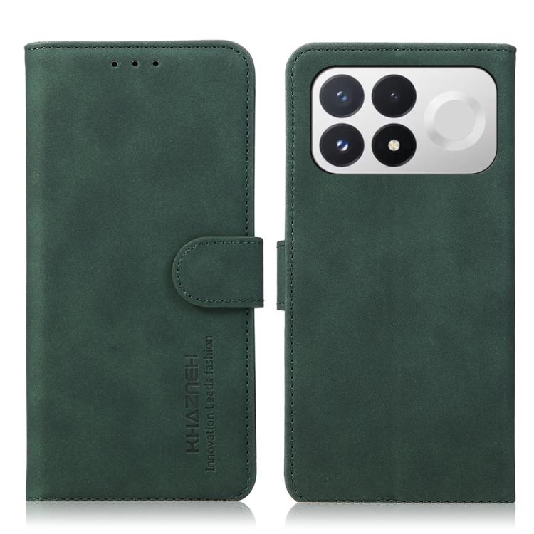 KHAZNEH Matte Texture Leather Phone Case, For Redmi Note 17 Pro+ 5G Global 163.4mm, For Redmi Note 17 Pro 5G Global 163.5mm, For Redmi Note 17 4G Global 169.7mm, For Redmi K100 Pro Max/Poco F9 Ultra 5G, For Redmi K100 Pro 5G/Poco F9 Pro 5G             ...