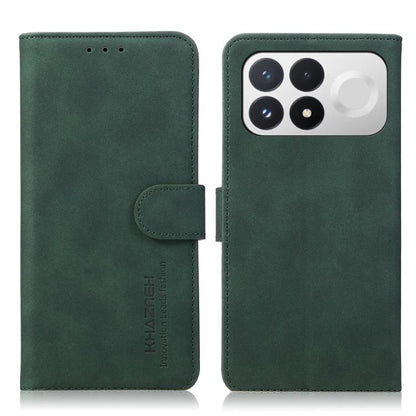 KHAZNEH Matte Texture Leather Phone Case, For Redmi Note 17 Pro+ 5G Global 163.4mm, For Redmi Note 17 Pro 5G Global 163.5mm, For Redmi Note 17 4G Global 169.7mm, For Redmi K100 Pro Max/Poco F9 Ultra 5G, For Redmi K100 Pro 5G/Poco F9 Pro 5G             ...