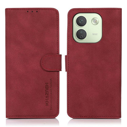 KHAZNEH Matte Texture Leather Phone Case, For Redmi Note 17 Pro+ 5G Global 163.4mm, For Redmi Note 17 Pro 5G Global 163.5mm, For Redmi Note 17 4G Global 169.7mm, For Redmi K100 Pro Max/Poco F9 Ultra 5G, For Redmi K100 Pro 5G/Poco F9 Pro 5G             ...