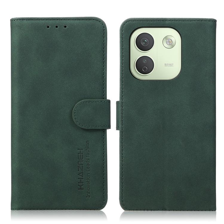 KHAZNEH Matte Texture Leather Phone Case, For Redmi Note 17 Pro+ 5G Global 163.4mm, For Redmi Note 17 Pro 5G Global 163.5mm, For Redmi Note 17 4G Global 169.7mm, For Redmi K100 Pro Max/Poco F9 Ultra 5G, For Redmi K100 Pro 5G/Poco F9 Pro 5G             ...