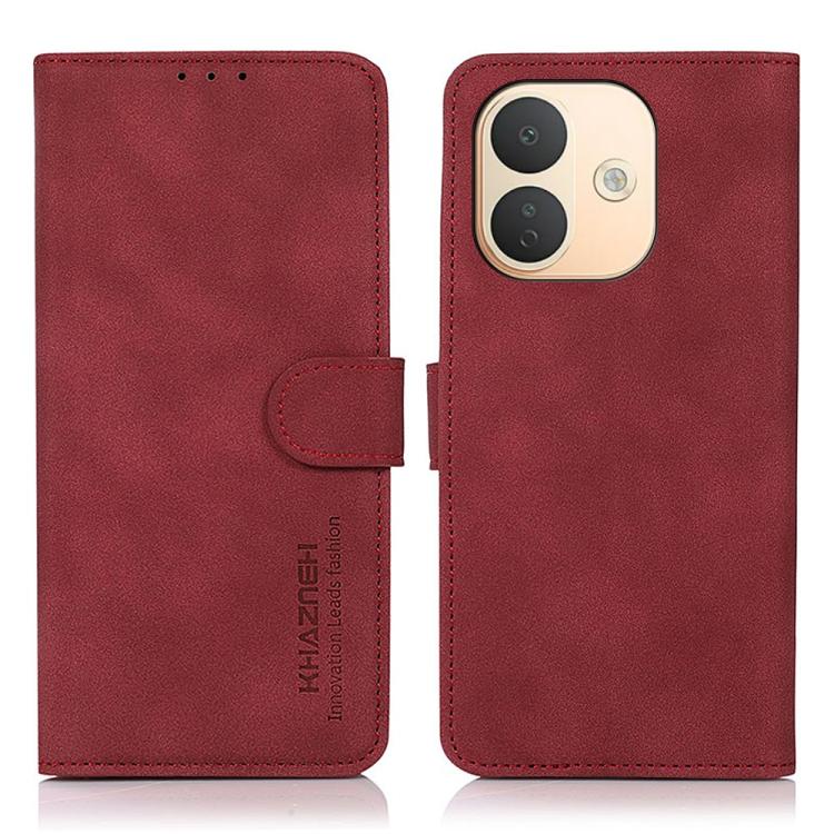 KHAZNEH Matte Texture Leather Phone Case, For Redmi Note 17 Pro+ 5G Global 163.4mm, For Redmi Note 17 Pro 5G Global 163.5mm, For Redmi Note 17 4G Global 169.7mm, For Redmi K100 Pro Max/Poco F9 Ultra 5G, For Redmi K100 Pro 5G/Poco F9 Pro 5G             ...