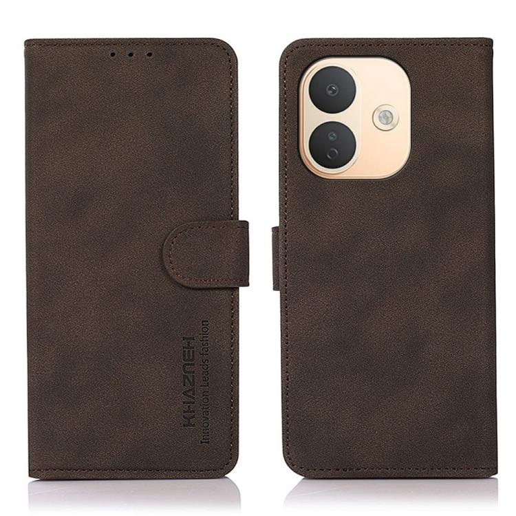 KHAZNEH Matte Texture Leather Phone Case, For Redmi Note 17 Pro+ 5G Global 163.4mm, For Redmi Note 17 Pro 5G Global 163.5mm, For Redmi Note 17 4G Global 169.7mm, For Redmi K100 Pro Max/Poco F9 Ultra 5G, For Redmi K100 Pro 5G/Poco F9 Pro 5G             ...
