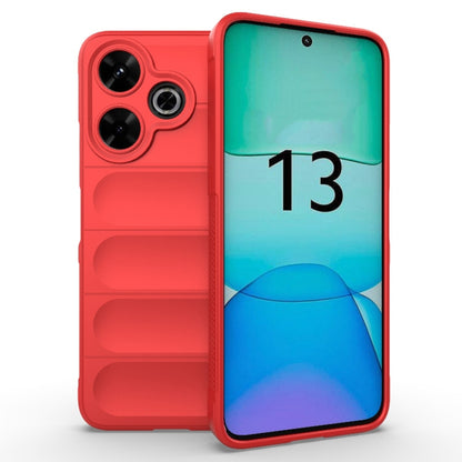 Magic Shield TPU + Flannel Phone Case, For Redmi K80 5G / Xiaomi Poco F7 Pro, For Redmi Note 14 4G 164.84mm EU, For Redmi Turbo 4, For Redmi Note 14 5G, For Redmi Note 14 Pro 5G, For Redmi 14C 4G Global, For Redmi K70 Ultra Global, For Redmi 13 4G Global