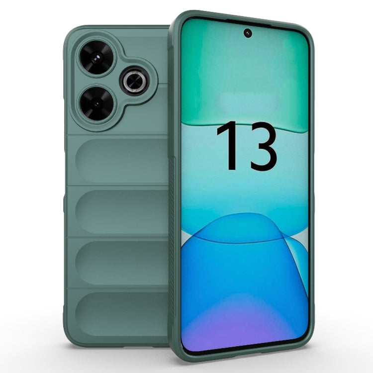 Magic Shield TPU + Flannel Phone Case, For Redmi K80 5G / Xiaomi Poco F7 Pro, For Redmi Note 14 4G 164.84mm EU, For Redmi Turbo 4, For Redmi Note 14 5G, For Redmi Note 14 Pro 5G, For Redmi 14C 4G Global, For Redmi K70 Ultra Global, For Redmi 13 4G Global