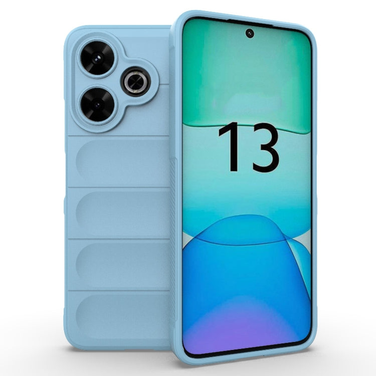 Magic Shield TPU + Flannel Phone Case, For Redmi K80 5G / Xiaomi Poco F7 Pro, For Redmi Note 14 4G 164.84mm EU, For Redmi Turbo 4, For Redmi Note 14 5G, For Redmi Note 14 Pro 5G, For Redmi 14C 4G Global, For Redmi K70 Ultra Global, For Redmi 13 4G Global