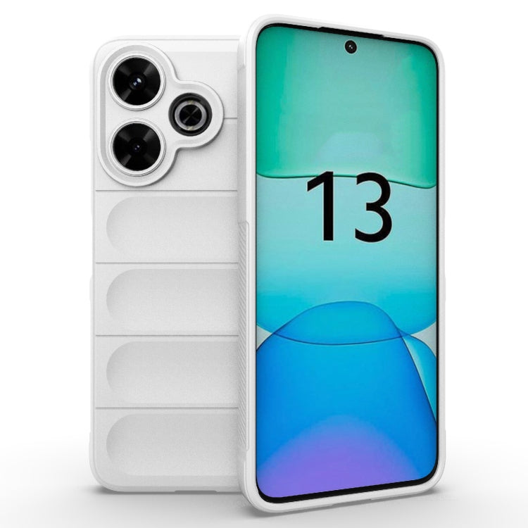 Magic Shield TPU + Flannel Phone Case, For Redmi K80 5G / Xiaomi Poco F7 Pro, For Redmi Note 14 4G 164.84mm EU, For Redmi Turbo 4, For Redmi Note 14 5G, For Redmi Note 14 Pro 5G, For Redmi 14C 4G Global, For Redmi K70 Ultra Global, For Redmi 13 4G Global