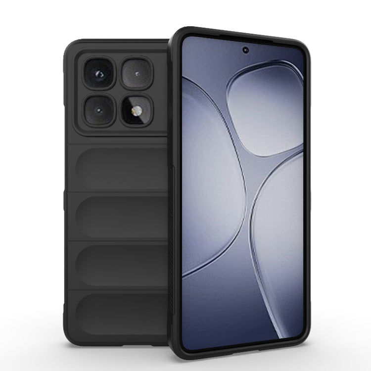 Magic Shield TPU + Flannel Phone Case, For Redmi K80 5G / Xiaomi Poco F7 Pro, For Redmi Note 14 4G 164.84mm EU, For Redmi Turbo 4, For Redmi Note 14 5G, For Redmi Note 14 Pro 5G, For Redmi 14C 4G Global, For Redmi K70 Ultra Global, For Redmi 13 4G Global