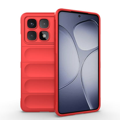 Magic Shield TPU + Flannel Phone Case, For Redmi K80 5G / Xiaomi Poco F7 Pro, For Redmi Note 14 4G 164.84mm EU, For Redmi Turbo 4, For Redmi Note 14 5G, For Redmi Note 14 Pro 5G, For Redmi 14C 4G Global, For Redmi K70 Ultra Global, For Redmi 13 4G Global