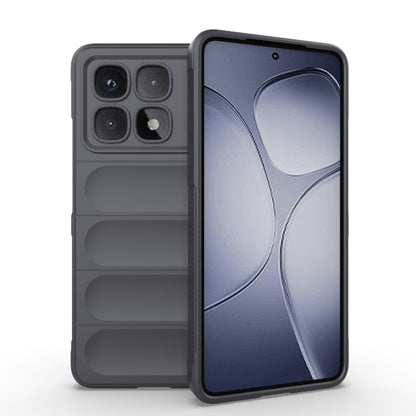 Magic Shield TPU + Flannel Phone Case, For Redmi K80 5G / Xiaomi Poco F7 Pro, For Redmi Note 14 4G 164.84mm EU, For Redmi Turbo 4, For Redmi Note 14 5G, For Redmi Note 14 Pro 5G, For Redmi 14C 4G Global, For Redmi K70 Ultra Global, For Redmi 13 4G Global