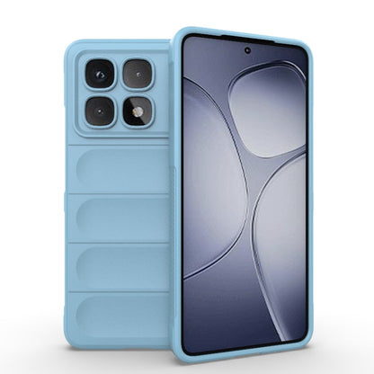 Magic Shield TPU + Flannel Phone Case, For Redmi K80 5G / Xiaomi Poco F7 Pro, For Redmi Note 14 4G 164.84mm EU, For Redmi Turbo 4, For Redmi Note 14 5G, For Redmi Note 14 Pro 5G, For Redmi 14C 4G Global, For Redmi K70 Ultra Global, For Redmi 13 4G Global