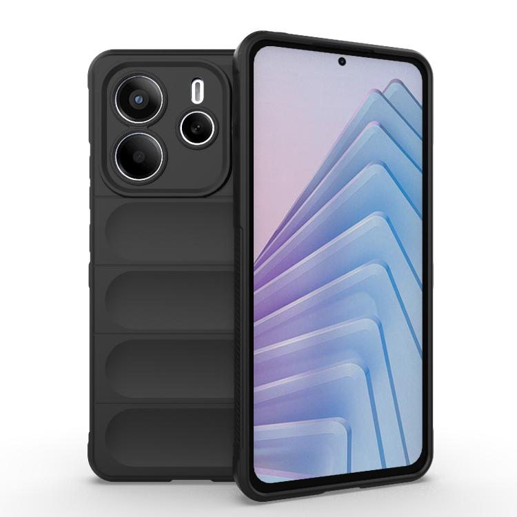 Magic Shield TPU + Flannel Phone Case, For Redmi K80 5G / Xiaomi Poco F7 Pro, For Redmi Note 14 4G 164.84mm EU, For Redmi Turbo 4, For Redmi Note 14 5G, For Redmi Note 14 Pro 5G, For Redmi 14C 4G Global, For Redmi K70 Ultra Global, For Redmi 13 4G Global