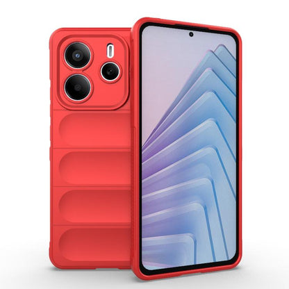 Magic Shield TPU + Flannel Phone Case, For Redmi K80 5G / Xiaomi Poco F7 Pro, For Redmi Note 14 4G 164.84mm EU, For Redmi Turbo 4, For Redmi Note 14 5G, For Redmi Note 14 Pro 5G, For Redmi 14C 4G Global, For Redmi K70 Ultra Global, For Redmi 13 4G Global