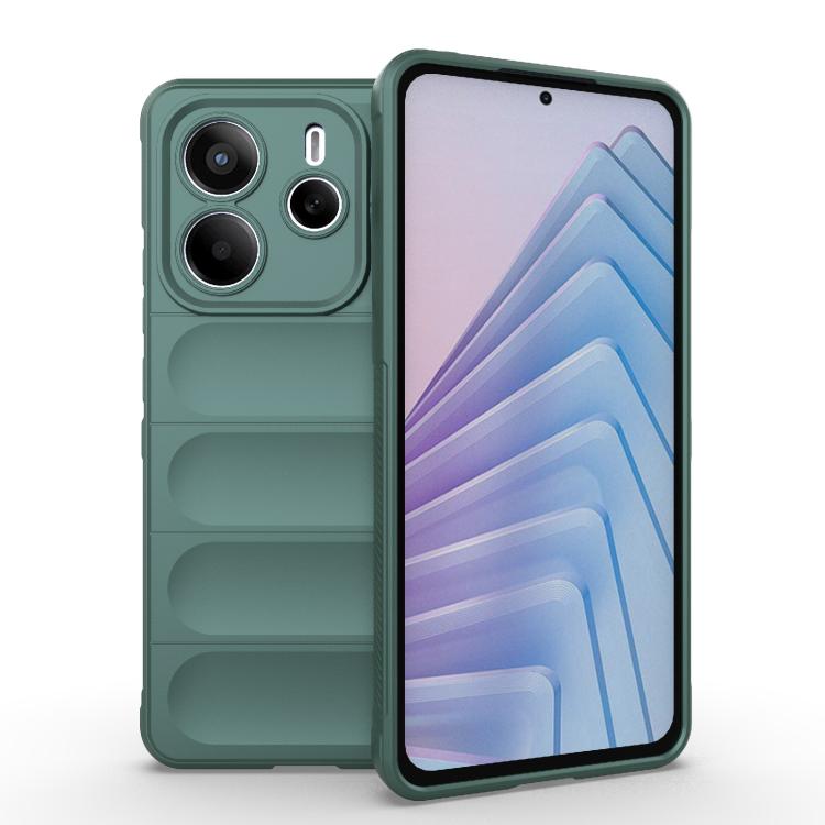 Magic Shield TPU + Flannel Phone Case, For Redmi K80 5G / Xiaomi Poco F7 Pro, For Redmi Note 14 4G 164.84mm EU, For Redmi Turbo 4, For Redmi Note 14 5G, For Redmi Note 14 Pro 5G, For Redmi 14C 4G Global, For Redmi K70 Ultra Global, For Redmi 13 4G Global
