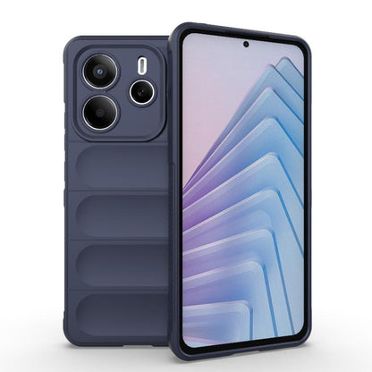 Magic Shield TPU + Flannel Phone Case, For Redmi K80 5G / Xiaomi Poco F7 Pro, For Redmi Note 14 4G 164.84mm EU, For Redmi Turbo 4, For Redmi Note 14 5G, For Redmi Note 14 Pro 5G, For Redmi 14C 4G Global, For Redmi K70 Ultra Global, For Redmi 13 4G Global