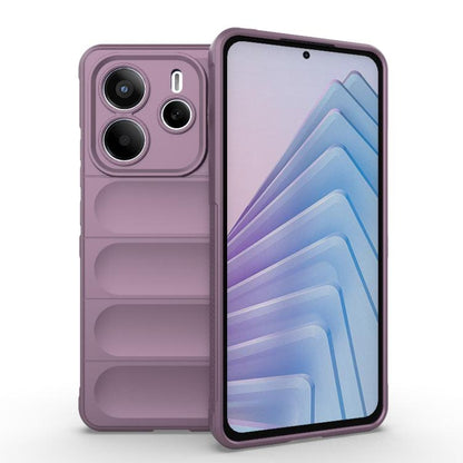 Magic Shield TPU + Flannel Phone Case, For Redmi K80 5G / Xiaomi Poco F7 Pro, For Redmi Note 14 4G 164.84mm EU, For Redmi Turbo 4, For Redmi Note 14 5G, For Redmi Note 14 Pro 5G, For Redmi 14C 4G Global, For Redmi K70 Ultra Global, For Redmi 13 4G Global