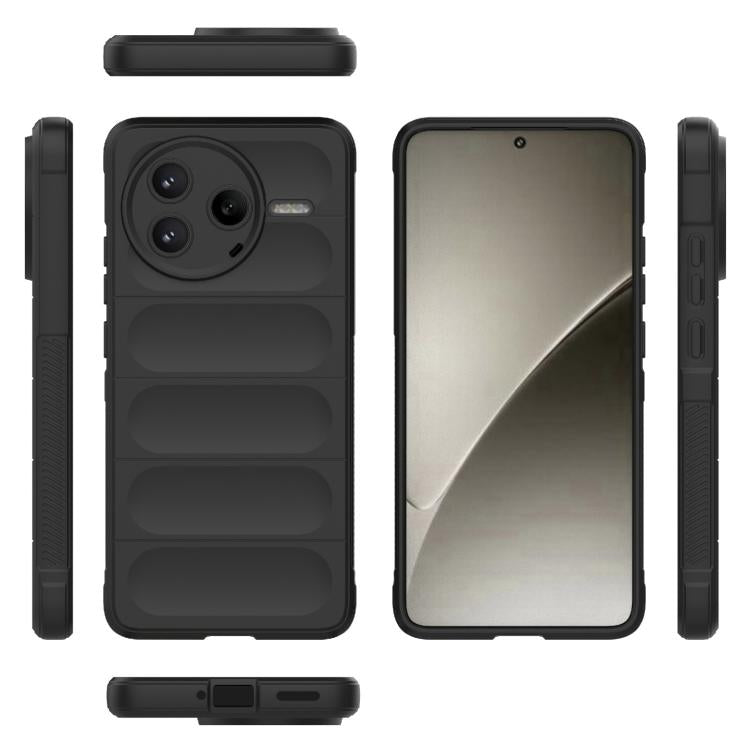 Magic Shield TPU + Flannel Phone Case, For Redmi K80 5G / Xiaomi Poco F7 Pro, For Redmi Note 14 4G 164.84mm EU, For Redmi Turbo 4, For Redmi Note 14 5G, For Redmi Note 14 Pro 5G, For Redmi 14C 4G Global, For Redmi K70 Ultra Global, For Redmi 13 4G Global